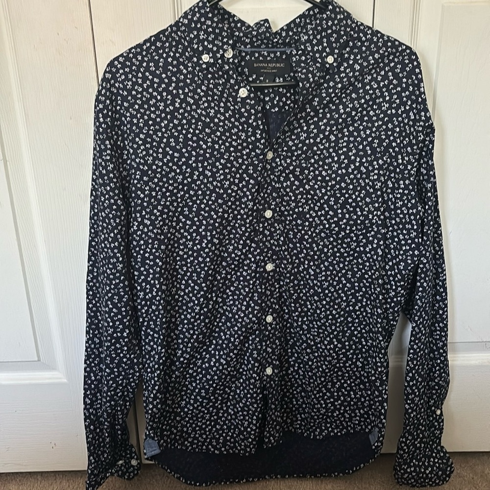 Banana Republic Floral Shirt